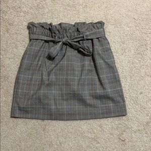 Express Plaid Skirt